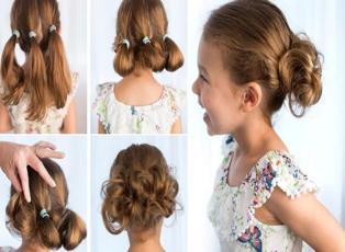Kız çocukları için saç modelleri