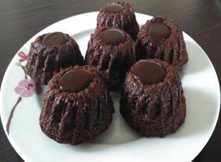 Muffin kalıbında brownie tarifi 