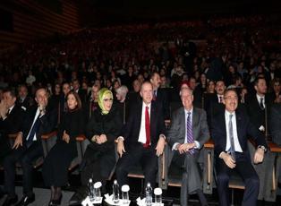 Başkan Erdoğan ve Emine Erdoğan Fazıl Say konserine katıldı