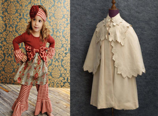 Vintage çocuk kıyafet modelleri