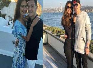 Mesut Özil ve Amine Gülşe'den yeni fotoğraflar