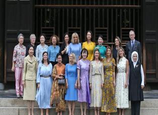 First lady'lerin şıklık yarışı! G20 zirvesine damga vuran lider eşleri
