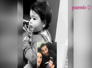 Arda Turan'ın oğlu Hamza'nın baba dediği anlar sosyal medyayı salladı!