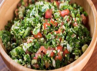 Lübnan salatası nasıl yapılır? Lübnan salatası yapımı...