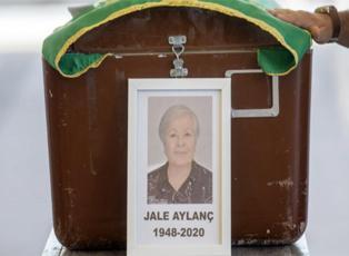 Usta sanatçı Jale Aylanç'ın cenaze namazı kılındı