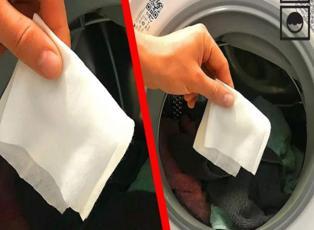 Çamaşır makinesine ıslak mendil koymanın faydaları nelerdir? Kıyafetlere yapışan tüyler için...