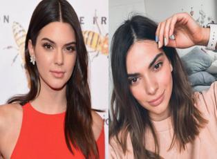 Kendall Jenner ve Gürcistanlı makyöz Teona Chachua'nin inanılmaz benzerliği!