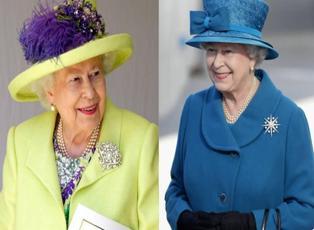 Kraliçe Elizabeth’in taktığı broşun sırrı ne? Kraliçe II. Elizabeth'in göz kamaştıran broşları