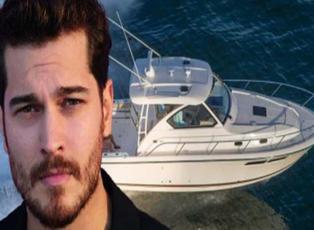 Oyuncu Çağatay Ulusoy, balık için özel tekne aldı!