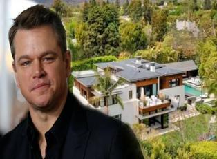 Oscar ödüllü aktör Matt Damon, evini satamayınca fiyatını düşürdü!