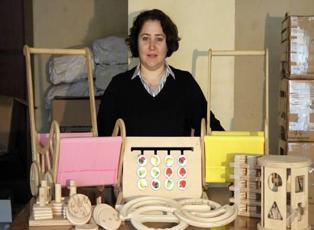 KOSGEB desteğiyle iş yeri açan kadın girişimci oyuncak ihracatına başladı