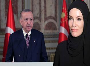 Zeynep Gamze Özçelik yıllar sonra ilk kez katıldı! Başkan Erdoğan'ı kırmadı Afrika'dan döndü