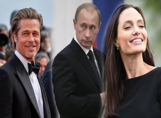 Vladimir Putin Brad Pitt'i zor durumda bıraktı!