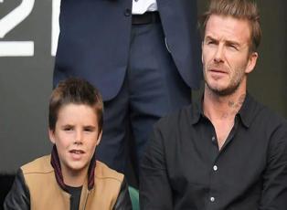 Paris Moda Haftası'nda David Beckham ve oğlu Cruz Beckham stilleriyle konuştu!