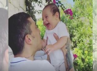 Can Bonomo ve oğlu Roman'ın halleri sosyal medyayı salladı