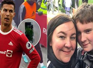 Ronaldo'dan 14 yaşındaki otizmli taraftara şok edici saldırı! Anne Sarah Kelly çılgına döndü