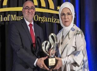 Emine Erdoğan ABD'de ödül aldı