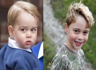 9 yaşındaki Prens George utangaçlığı bir kenara bırakıp herkese gözdağı verdi!