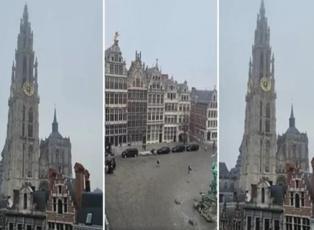 Depremden sonra Belçika'da Katedralden İstiklal Marşı çaldı! Tüm dünyadan destek...