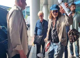 Dünyaca ünlü aktör ve şarkıcı Johnny Depp İstanbul’a geldi!