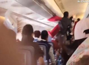 Air China’a ait uçak Çin hava sahasında türbülansa girdi! 2 kişi yaralandı