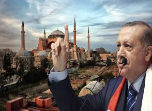 Bahadır Yenişehirlioğlu Cumhurbaşkanı Erdoğan'ın sesinden paylaştı! "Ey Ayasofya"