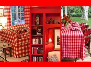 Kırmızı ev dekorasyonu nasıl yapılır? Kırmızı renk dekorasyonda nasıl kullanılır?