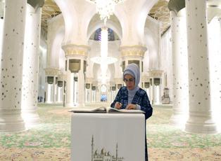 Emine Erdoğan BAE’deki Şeyh Zayed Cami'yi ziyaret etti