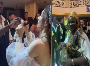 İki kültürü birleştiren düğün sosyal medyada gündem oldu! Afrika uyruklu gençle Türk kızı...