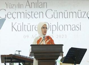 Emine Erdoğan Kültürel Diplomasi Programı'na katıldı: "Türkiye her daim sahada olacak"