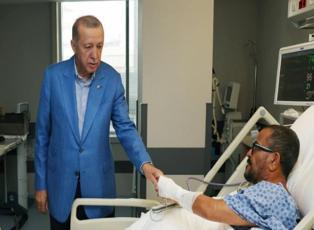 Cumhurbaşkanı Erdoğan yoğun bakımdan çıkan Ali Sabancı'yı hastanede ziyaret etti!