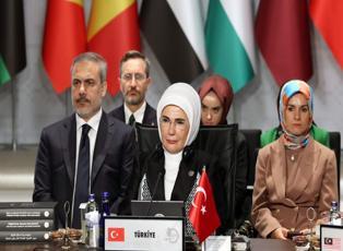Emine Erdoğan: "Katliamı durdurmak için gözyaşı dökmekten fazlasını yapmakla mükellefiz"