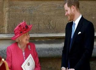 Kraliçe Elizabeth'in torunu Prens Harry ve Meghan'a yazdığı mektup ortaya çıktı