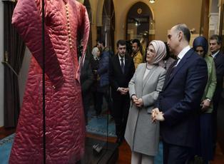 Emine Erdoğan Ankara Palas Müzesi'ni ziyaret etti! "Her köşesi ayrı bir hikâyeyle dolu"