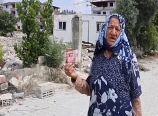 Depremzede Ayşe Koçak Almanya'ya gitmeyi red etti! "Türkiye benim için daha kıymetlidir"