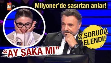 Milyoner'de şaşırtan anlar! 2. soruda elendi