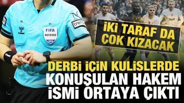 Beşiktaş-Galatasaray derbisi için taraftarları kızdıracak hakem ismi