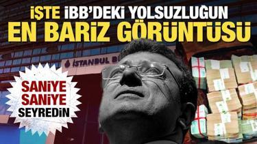 İşte İBB yolsuzluğunun en bariz görüntüsü: Saniye saniye seyredin
