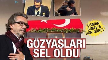 Osman Sınav’a son görev! Gözyaşları sel oldu: Sessizliği çok konuşurdu
