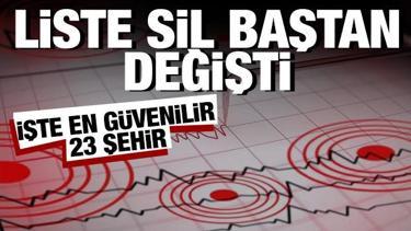 Deprem risk haritası yeniden güncellendi! Bu illerde yaşayanlar dikkat