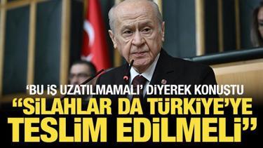 Bahçeli'den çok net 'Terörsüz Türkiye' mesajı! 'PKK'nın feshi daha fazla uzamamalı!'