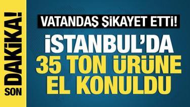 Bakan Yumaklı: İstanbul'da 35 ton gıda ürününe el konuldu