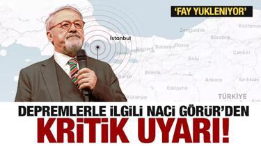 İstanbul'da deprem! Naci Görür'den açıklama! Kritik uyarı