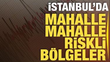 İstanbul'da en riskli ilçeler! Fay hattı en fazla o ilçelerde var!