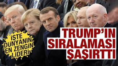 Şok eden liste! İşte dünyanın en zengin siyasi liderleri