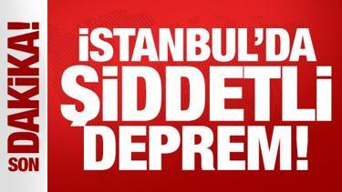 Son dakika: İstanbul'da büyük deprem