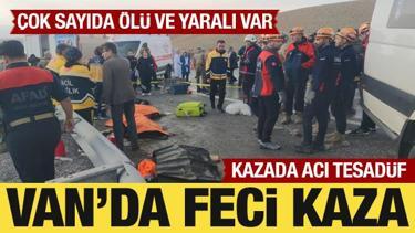Son Dakika: Van'da feci kaza: 7 kişi öldü, 12 kişi yaralandı