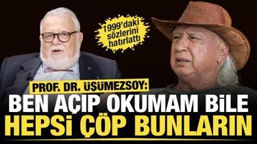 Ünlü yer bilimci Şener Üşümezsoy'dan, Celal Şengör'e sert tepki
