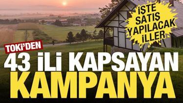 TOKİ'den 43 ilde dev kampanya! Başvuru tarihleri ve satış yapılacak iller belli oldu