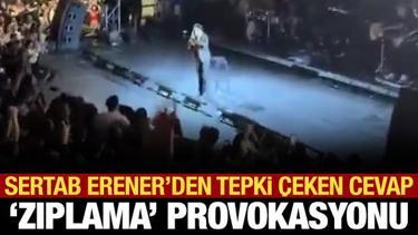 Konserde "zıplama" provokasyonu: Sertab Erener'den tepki çeken cevap